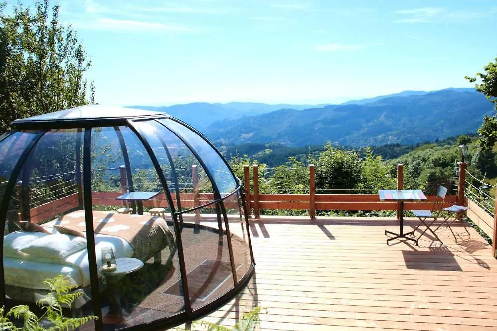 Nuits D'Y Cimes : Nuit Insolite Bulle, Spa Jaunac 0*,  France