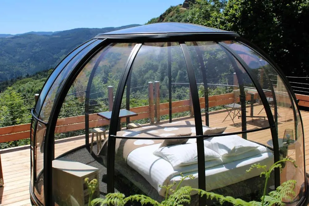 خيمة فخمة Nuits D'Y Cimes : Nuit Insolite Bulle, Spa Jaunac